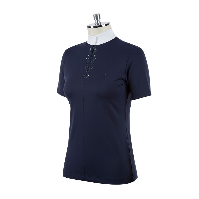 Ladies Baila Show Shirt - Navy (LAST ONE - IT42 - UK10)