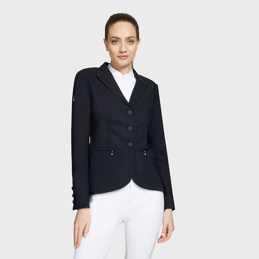 Ladies Victorine Premium Show Jacket - Full Black