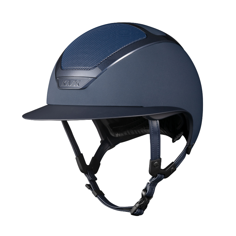 product shot image of the kask star lady riding hat navy
