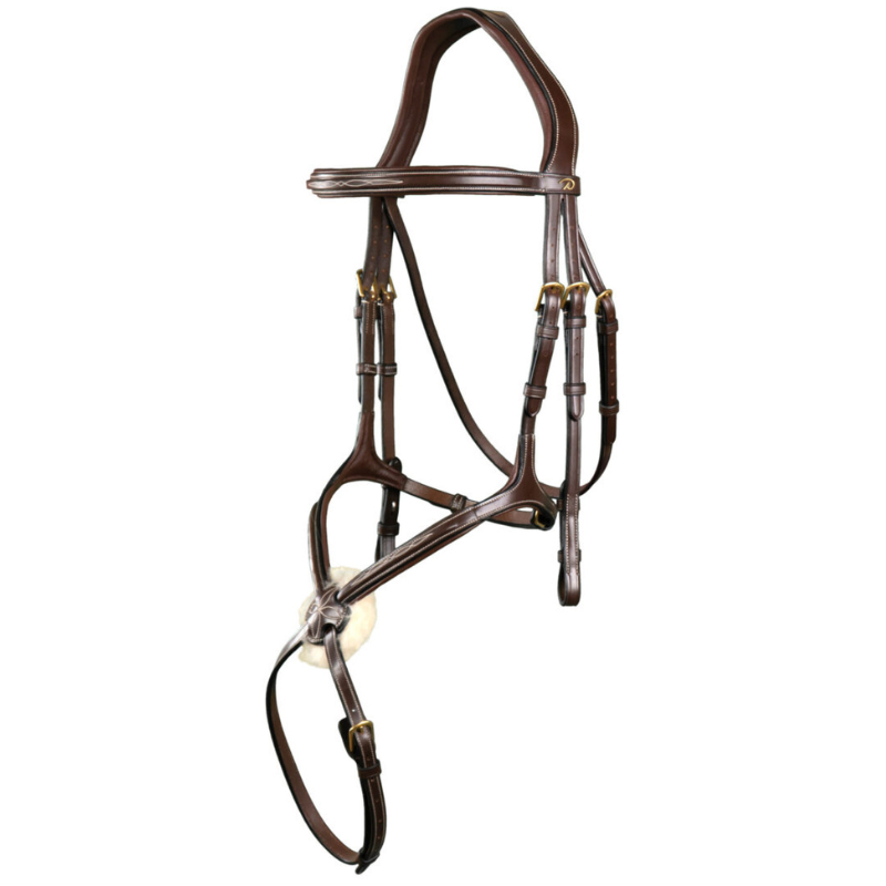 product shot image of the dy'on figure 8 noseband bridle