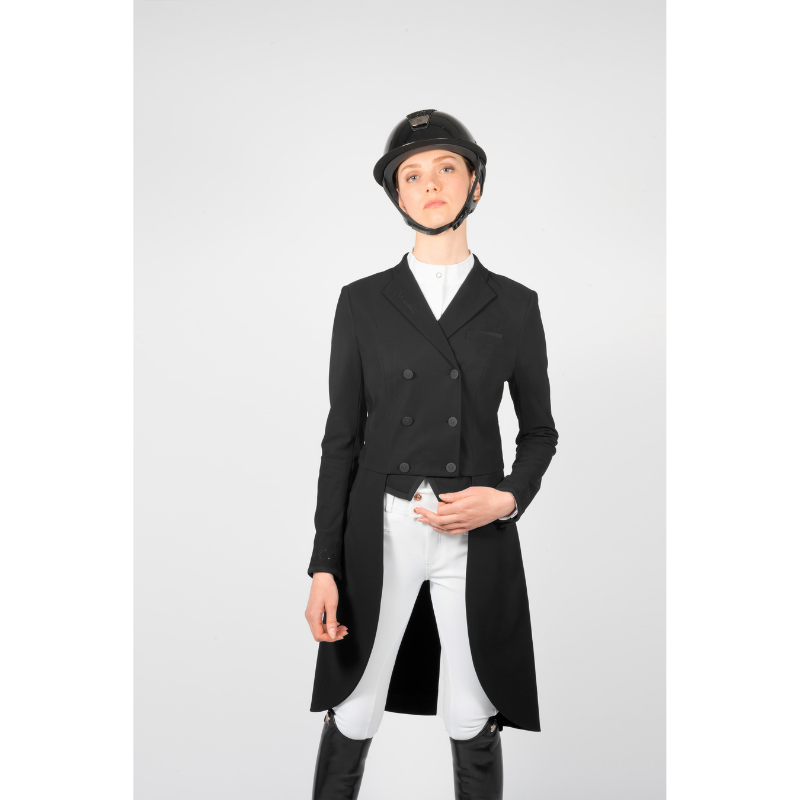 product shot image of the Ladies Jully Dressage Tails - Black