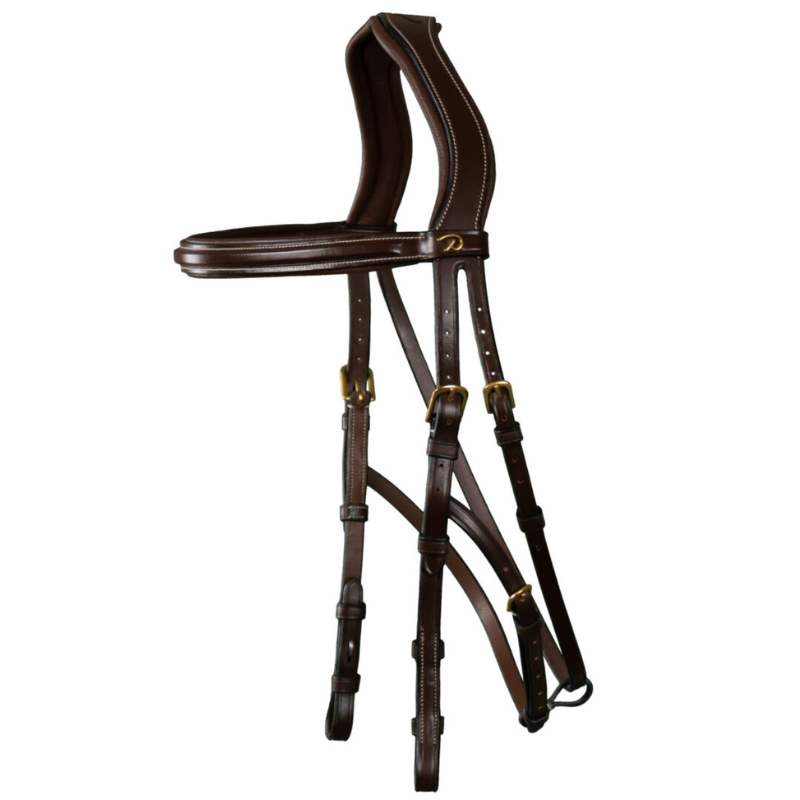 product shot image of the dy'on hackamore bridle