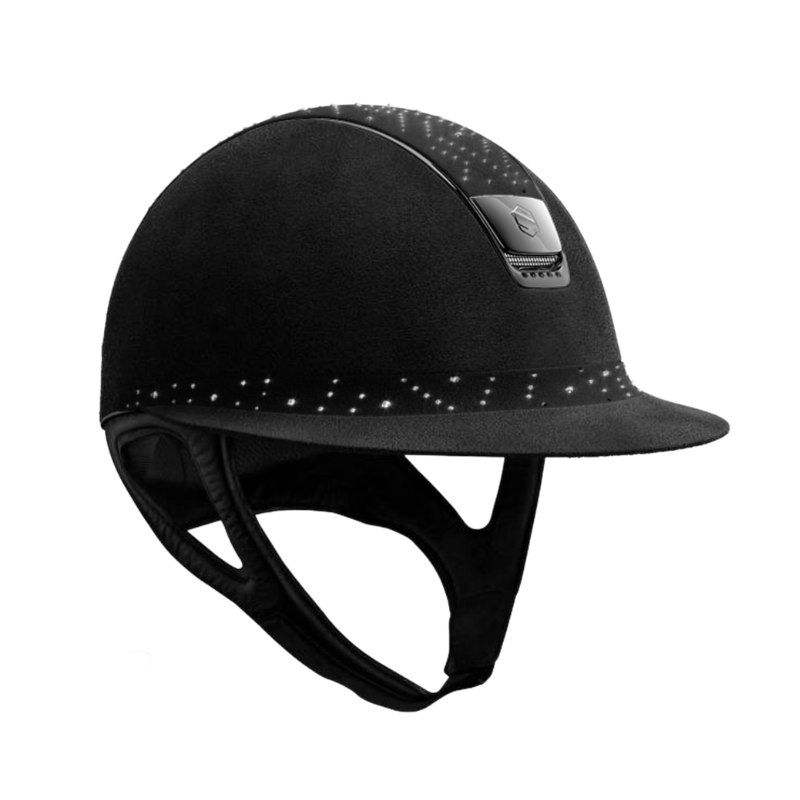 product shot image of the Custom Aztec Miss Shield Premium With Top & Frontal Band - Black