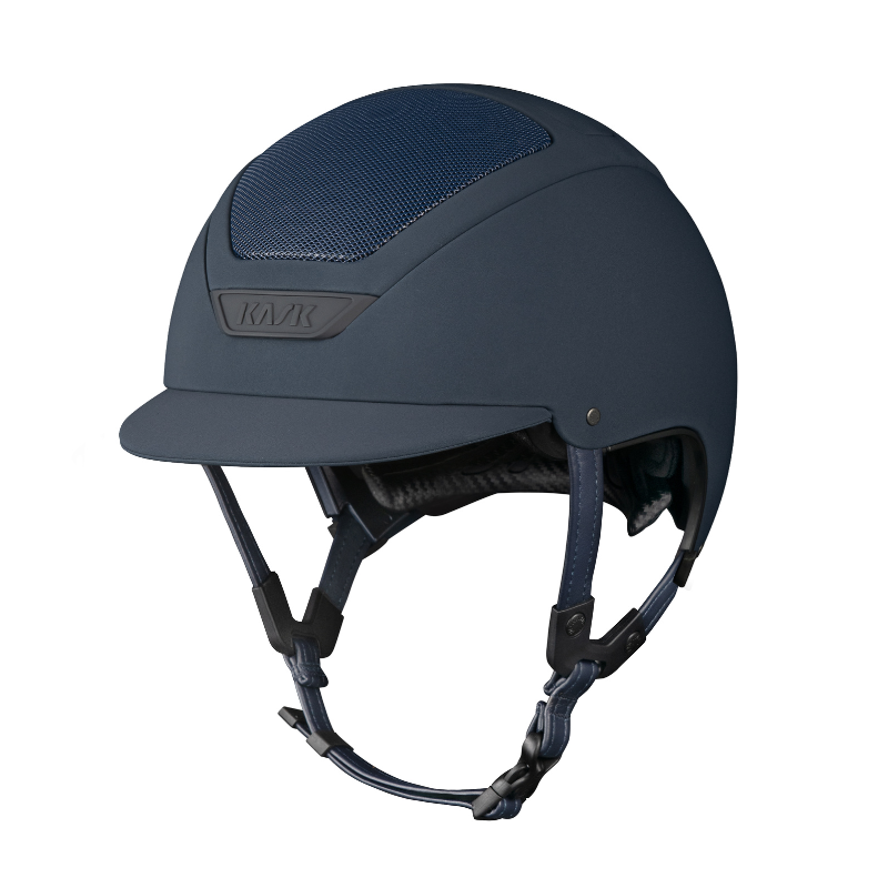 product shot image of the kask dogma hunter riding hat navy