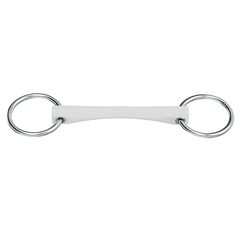 Loose Ring Snaffle  White Edition