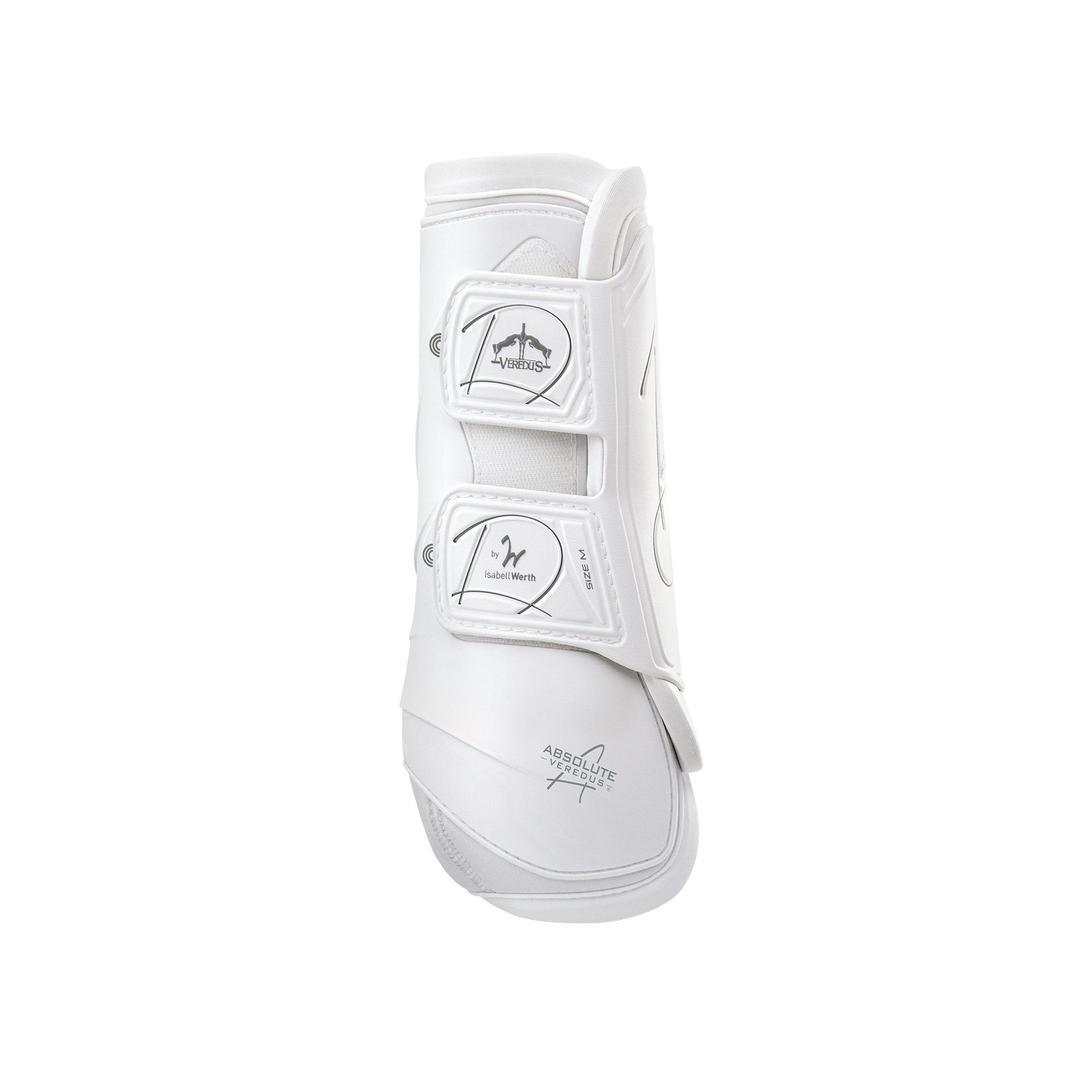 product shot image of the Absolute Dressage Velcro Tendon Boots - White