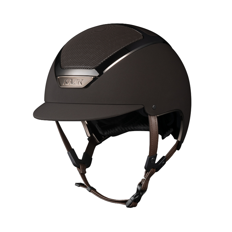 product shot image of the kask dogma chrome light riding hat brown
