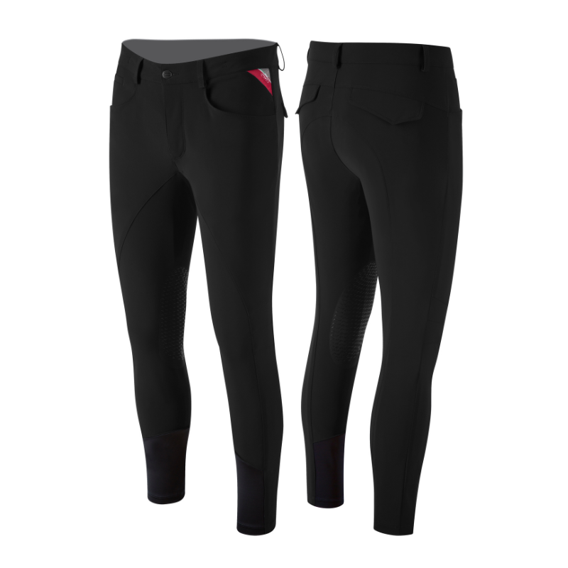 product shot image of the Mens Mael Riding Breeches - Black
