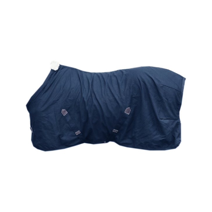 product shot image of the kentucky horsewear cotton sheet navy