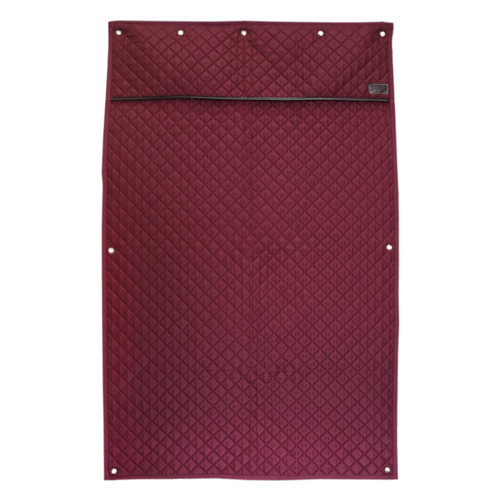 product shot image of the kentucky horsewear stable curtain burgundy