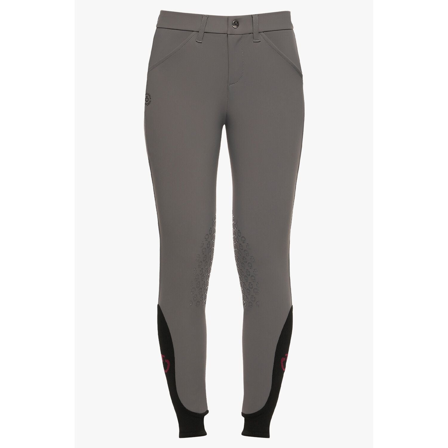 product shot image of the Young Rider Unisex CT Riding Breeches - Grey