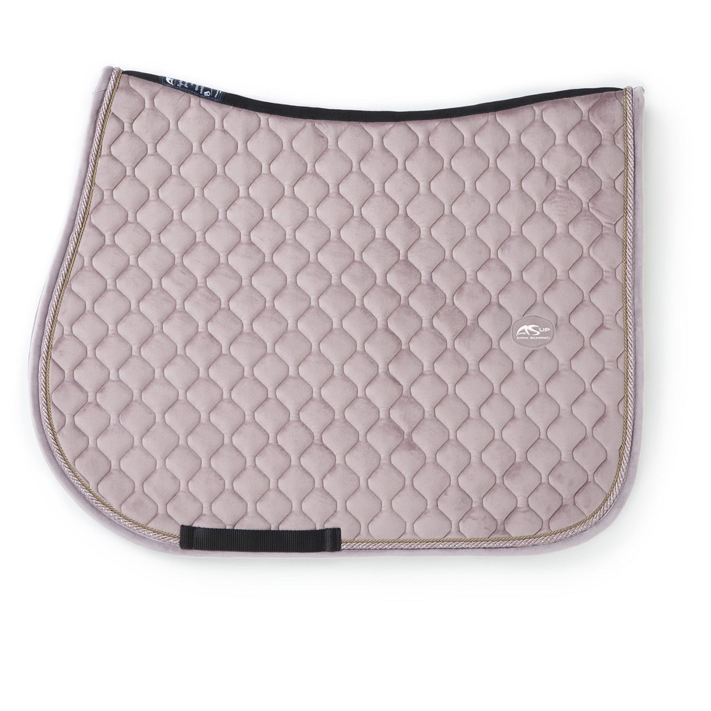 product shot image of the Queto 27 Jumping Saddle Pad & Fly Hood - Rosa