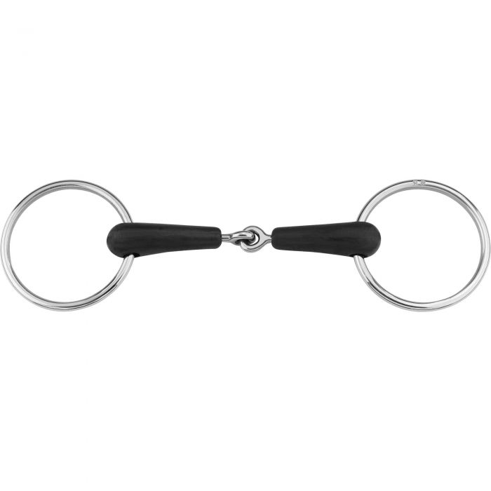 product shot image of the sprenger rubber jointed snaffle