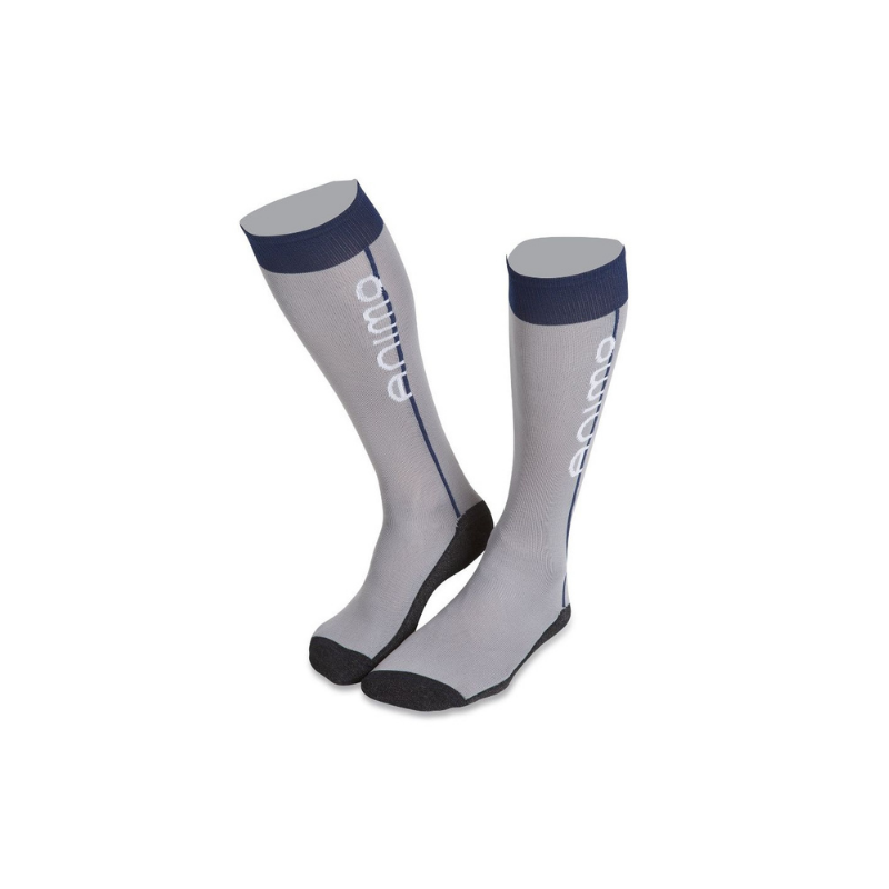 product shot image of the animo unisex tipic riding socks in grey
