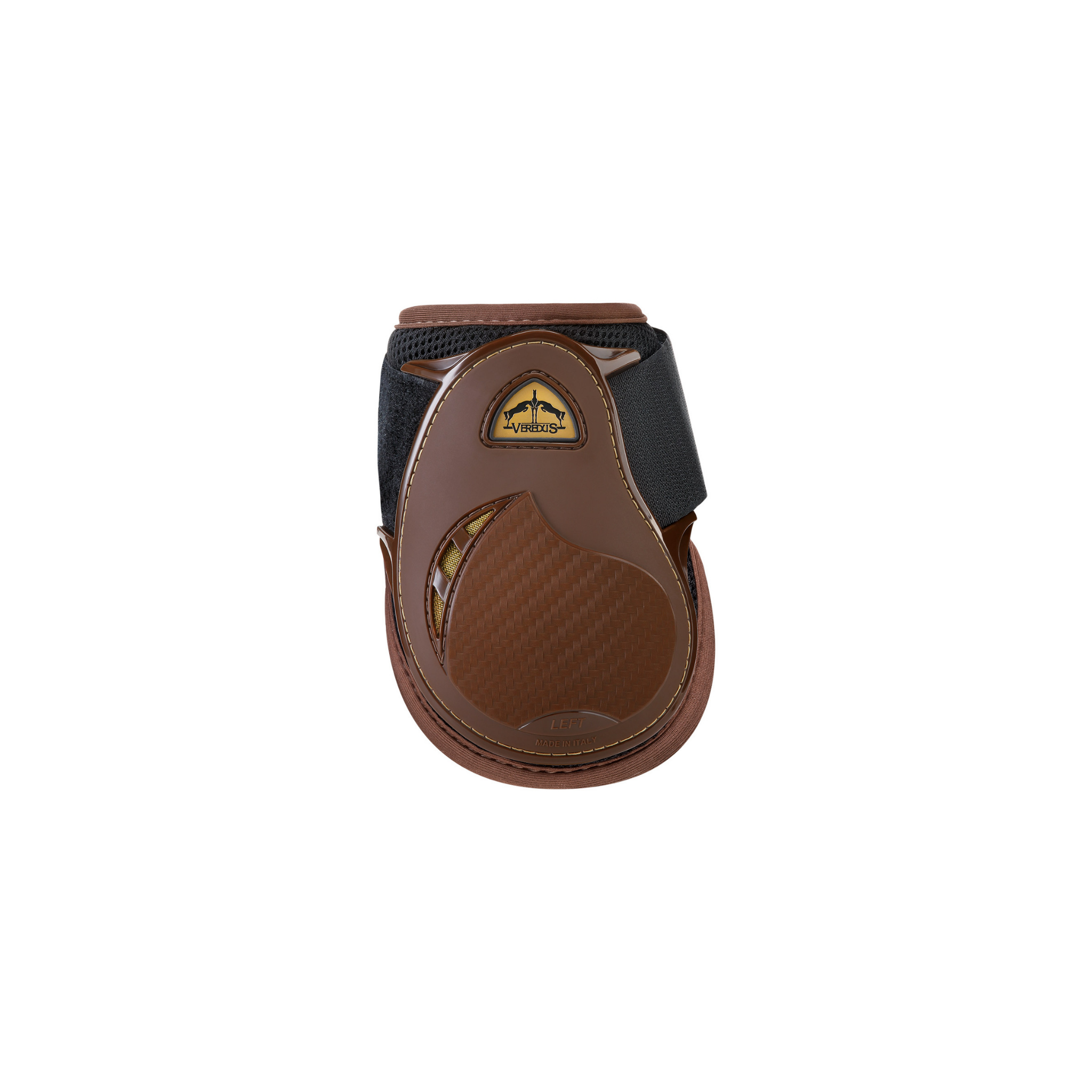 product shot image of the veredus veredus grand slam young jump fetlock boots brown