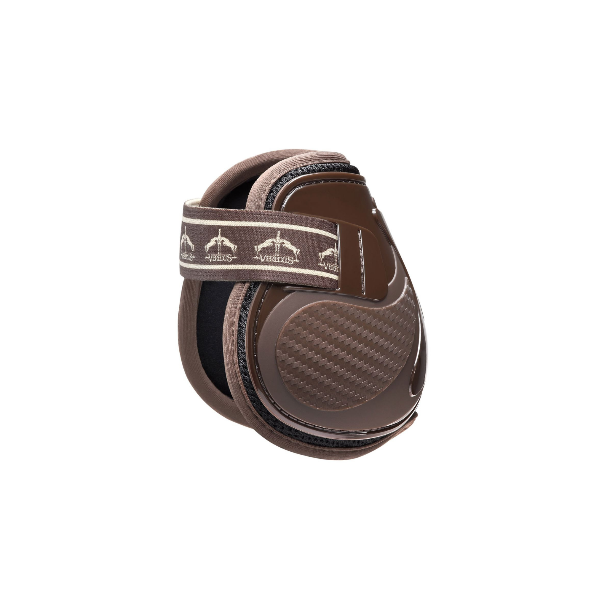 product shot image of the Pro Jump Short Vento Elastic Fetlock Boots - Brown