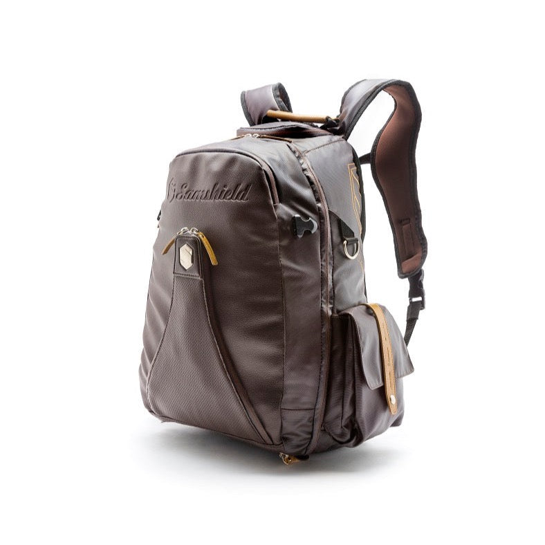 product shot image of the samshield iconpack brown