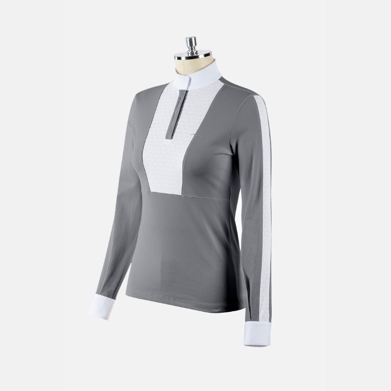 Ladies Brulla L/S Show Shirt - Grey