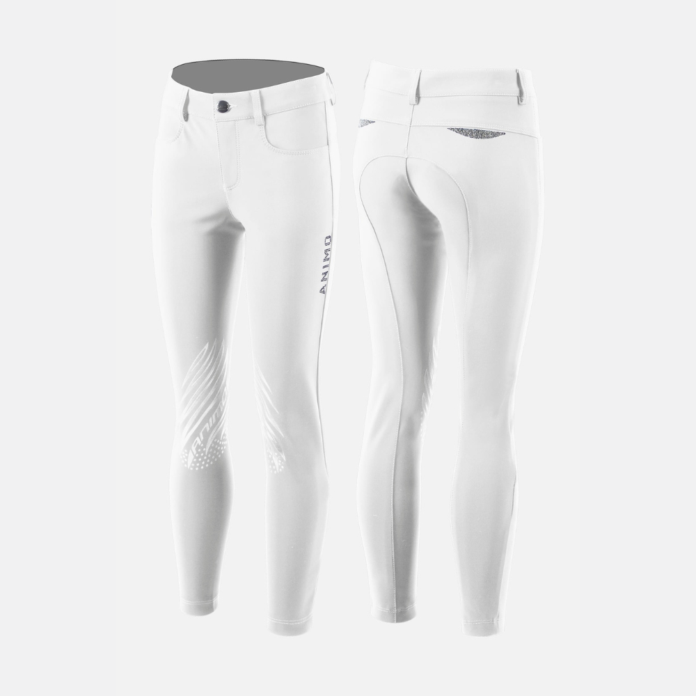 Girls Nedra Breeches - White