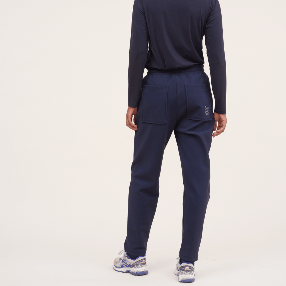 Ladies Big Ali Casual Joggers - Navy