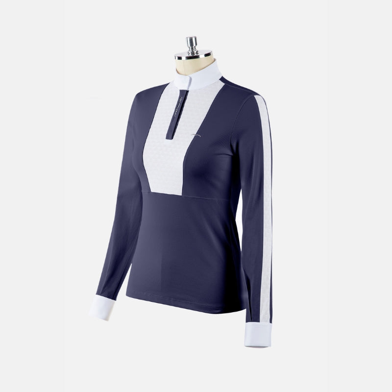 Ladies Brulla L/S Show Shirt - Navy