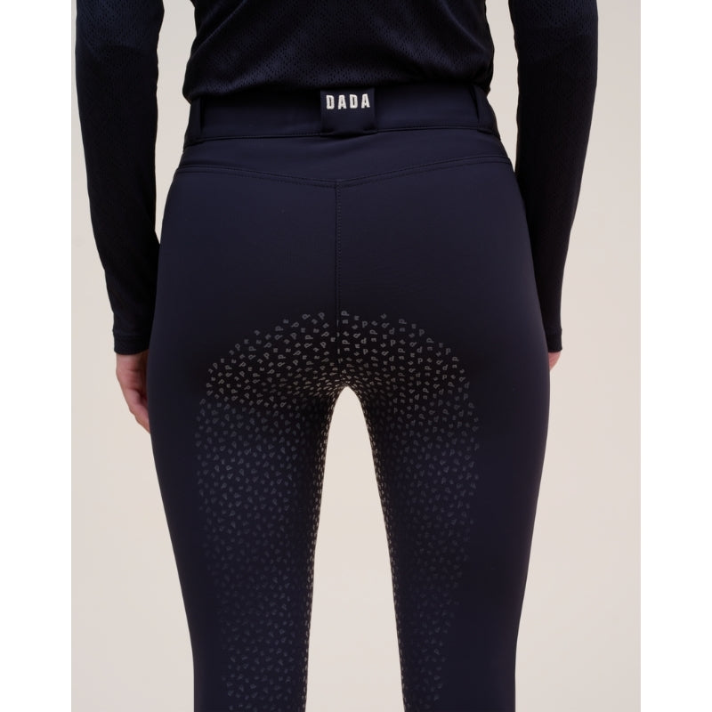 Ladies Kit Full Seat High Rise Breeches - Black