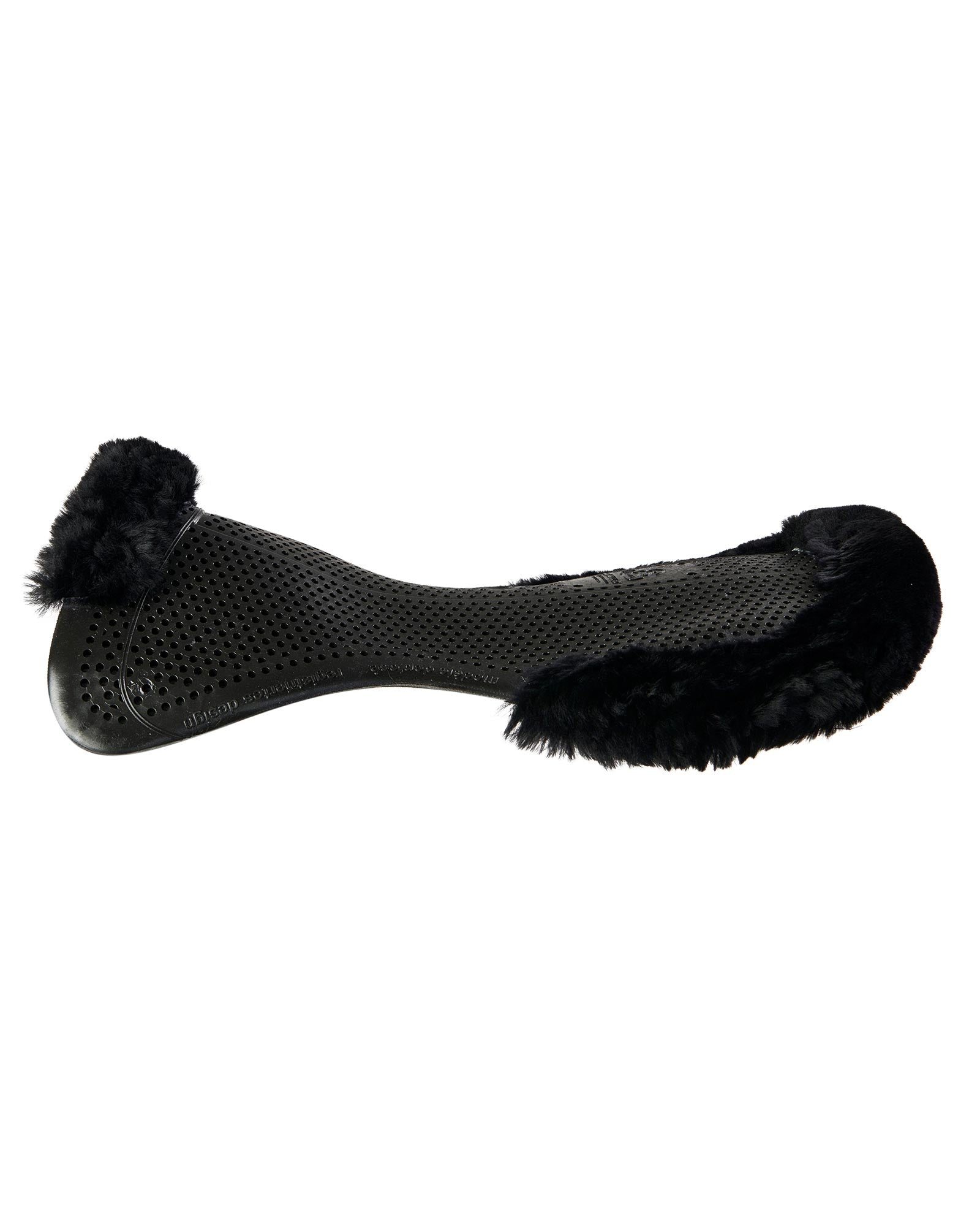 Cut Out Sheepskin Gel Pad With Dri-Lex - Black