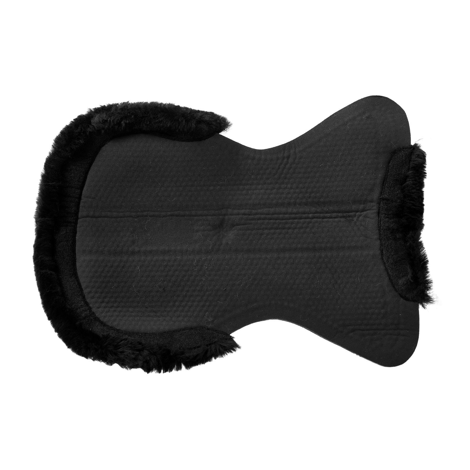 Cut Out Sheepskin Gel Pad With Dri-Lex - Black