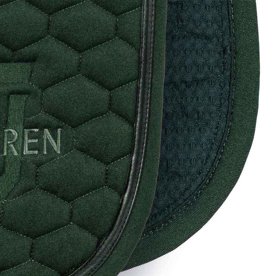 Saddle pad Jumping -  Metalic Forest Green