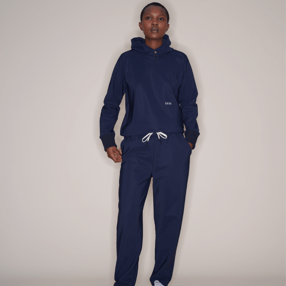 Ladies Big Ali Casual Joggers - Navy