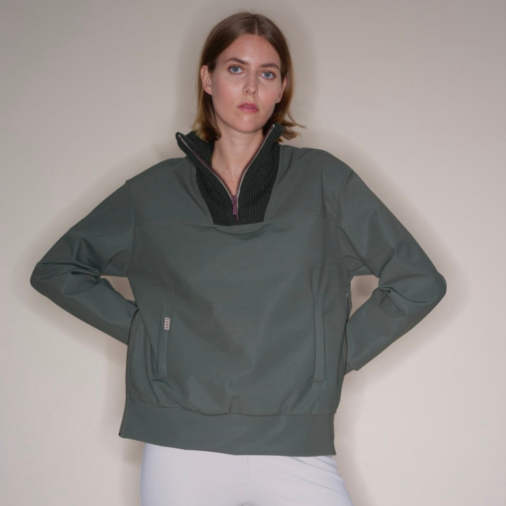 Ladies Urvoso Waterproof Coat - English Green