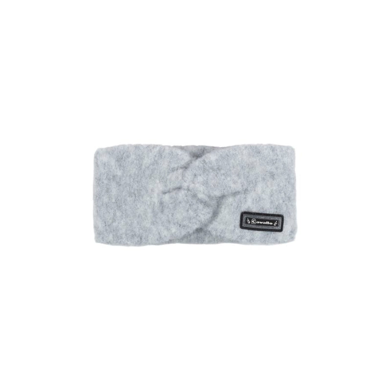 Ladies Cavalmelody Knitted Headband - Grey Melange