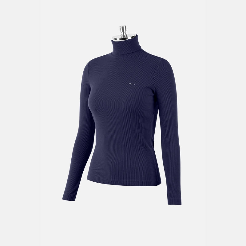 Ladies Daffi Turtleneck Training Polo - Navy