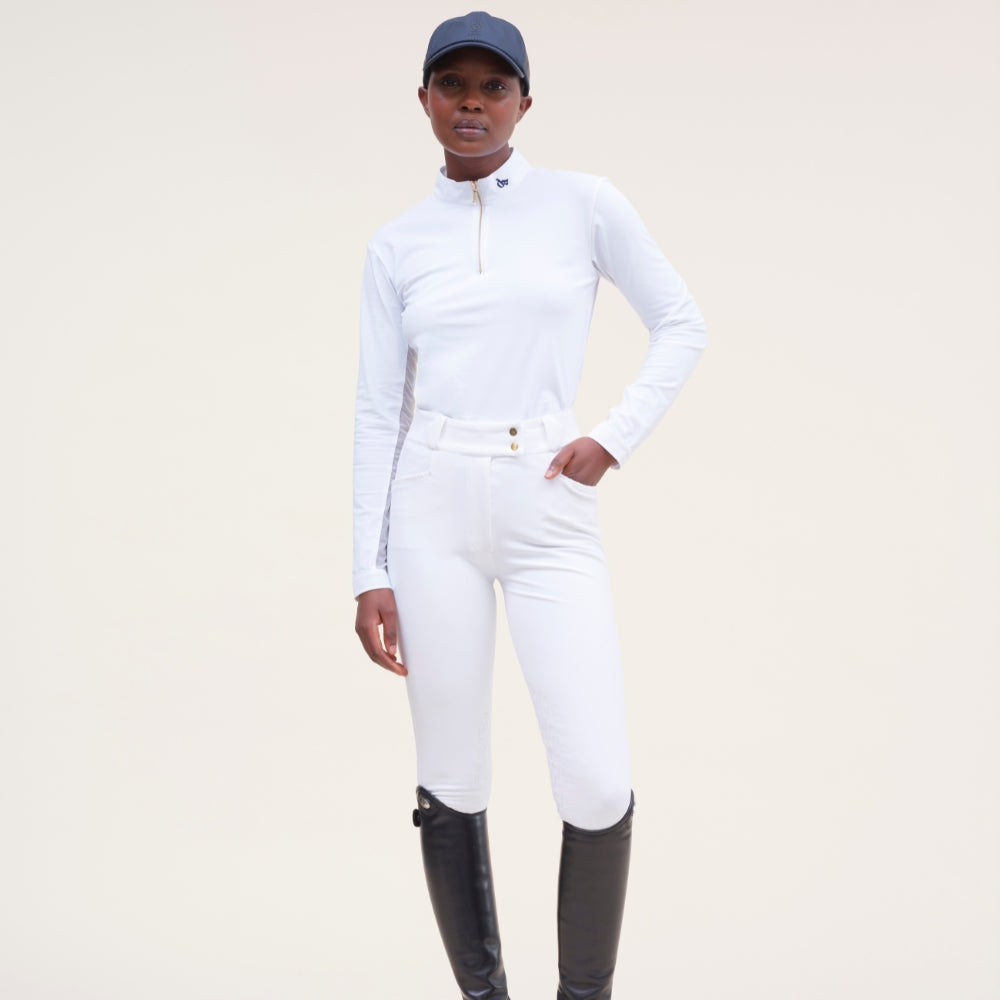 Ladies Pablito Training Polo - White