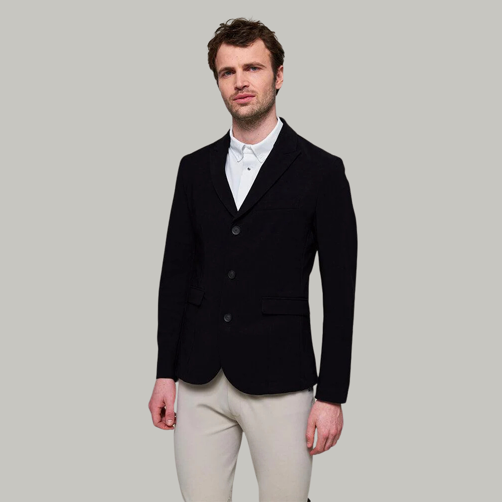 Mens Clooney Show Jacket - Black