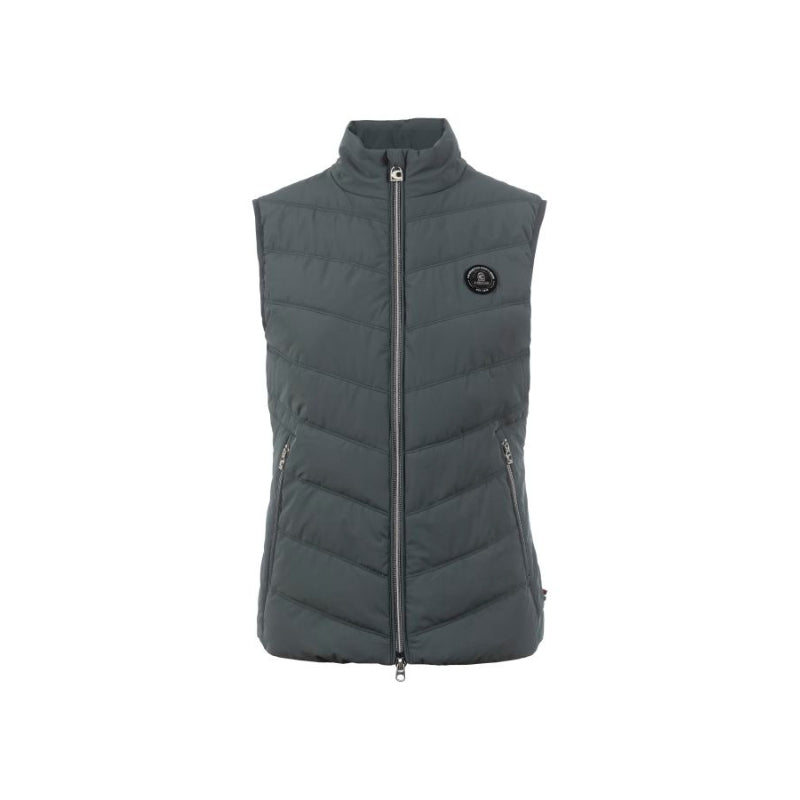 Ladies Cavalmorlin Lightweight Quilted Vest - Silver Pine