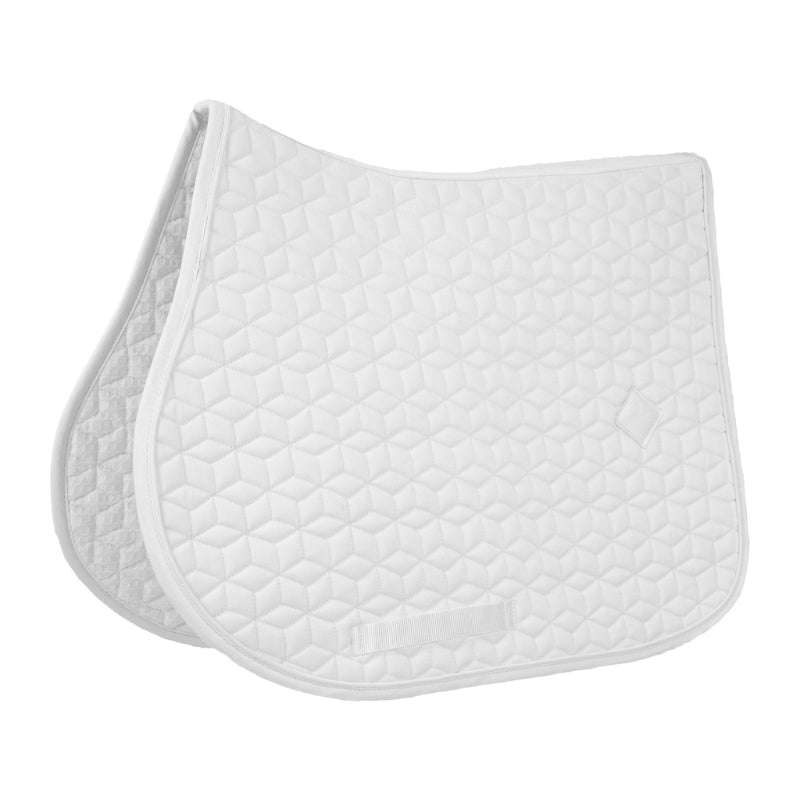 Classic Jumping Saddle Pad - White