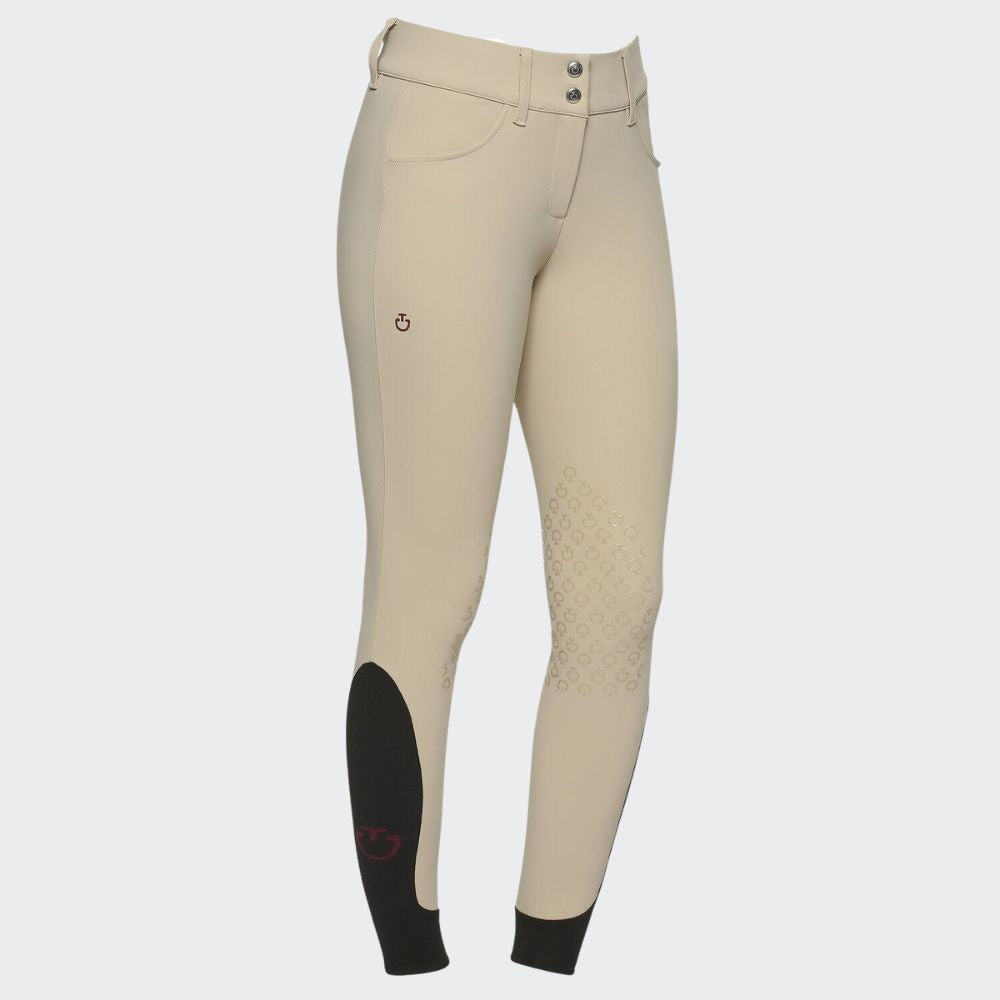 Ladies High Rise American  Breeches - Beige