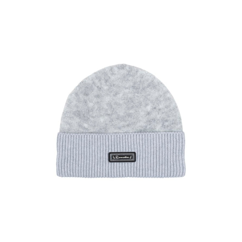 Ladies Cavalmailin Knitted Beanie - Grey Melange