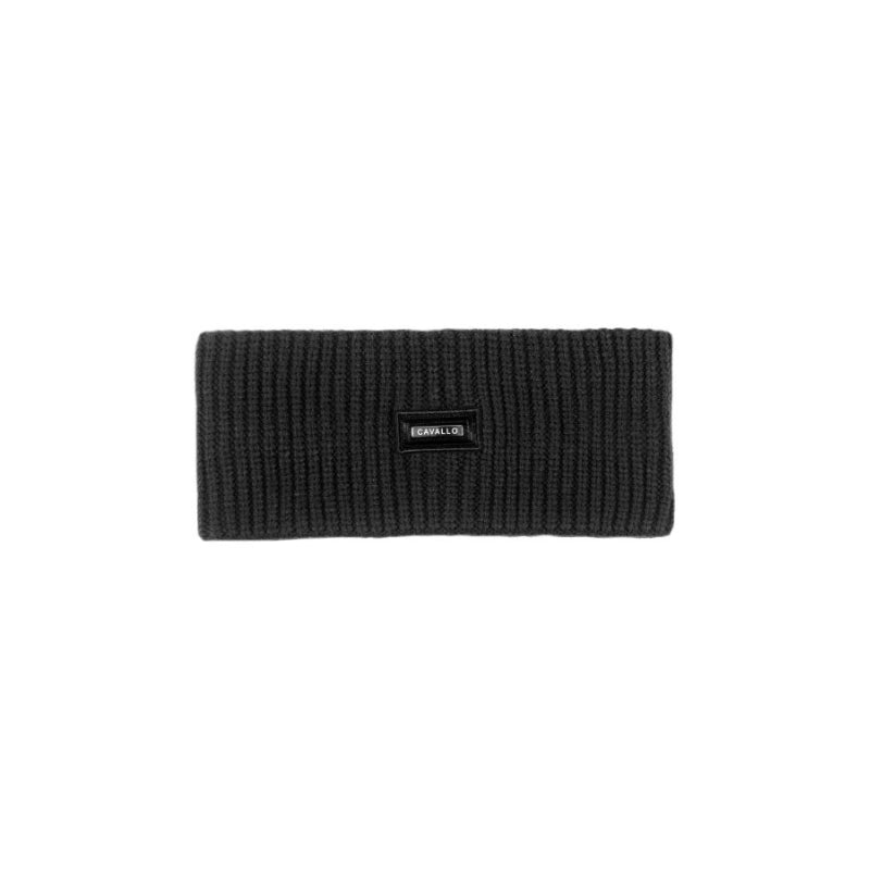 Ladies Cavalmattie Knitted Headband - Black