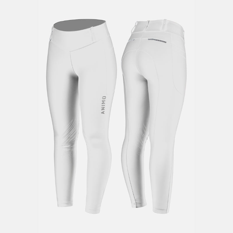 Ladies Nipsey High Rise Breeches - White