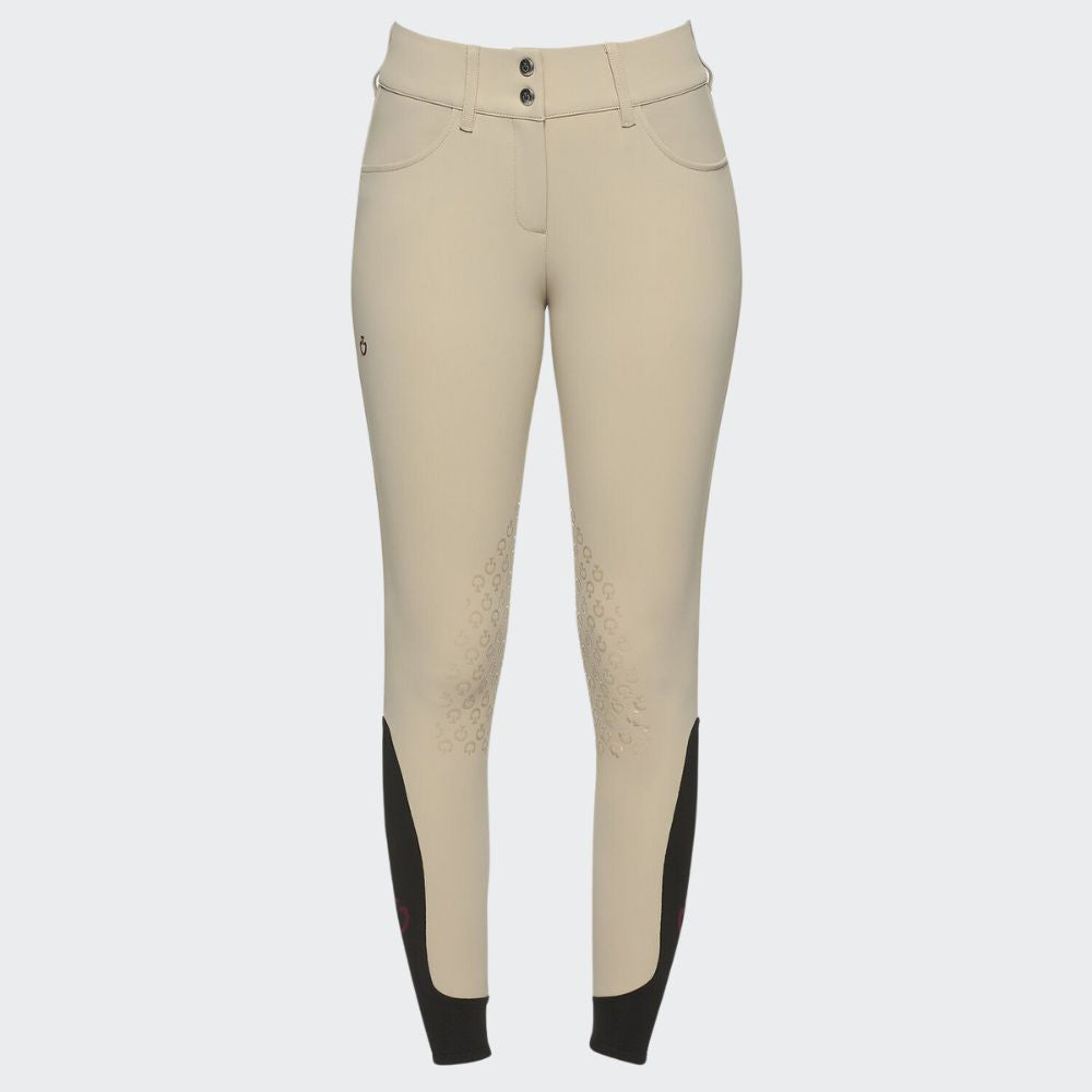 Ladies High Rise American  Breeches - Beige