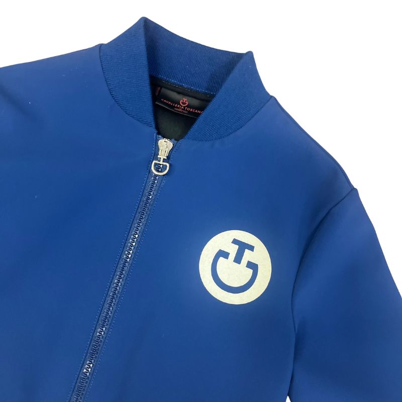 Young Rider Unisex Flock Bomber - Royal Blue