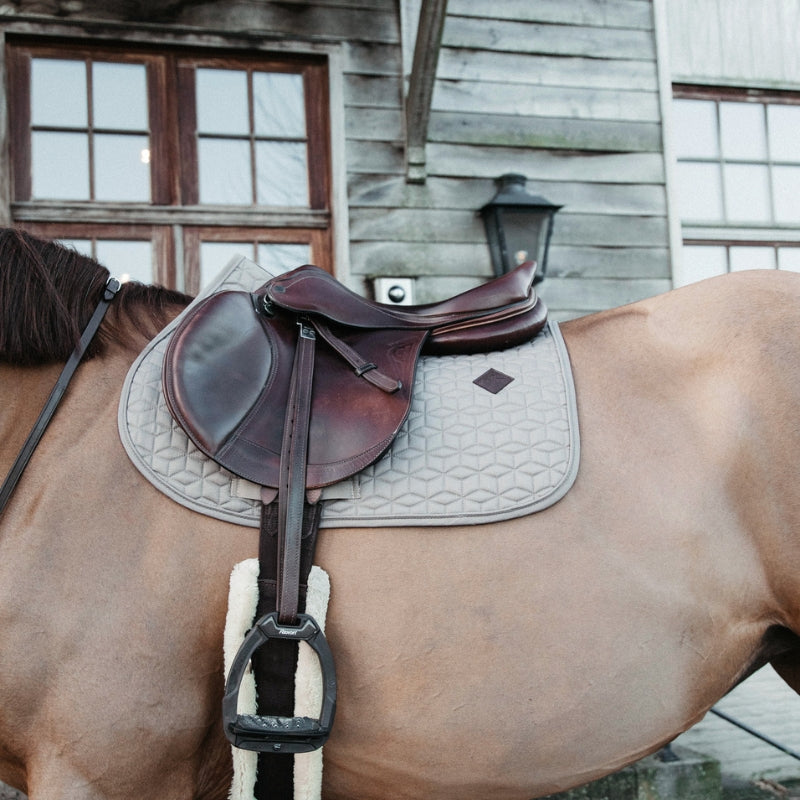 Classic Jumping Saddle Pad - Beige