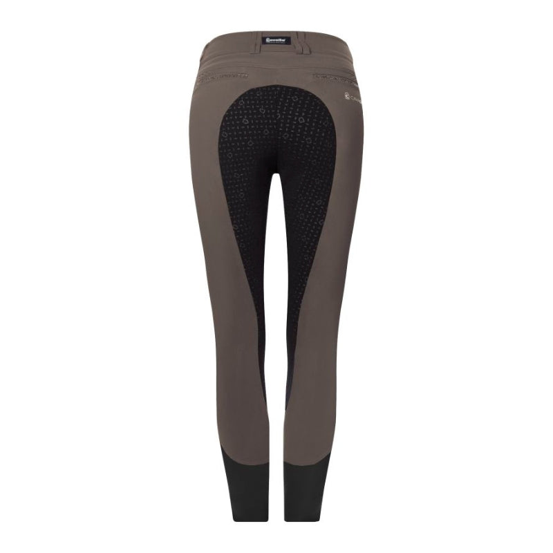 Ladies Cavalceline X Grip High Rise Breeches - Taupe