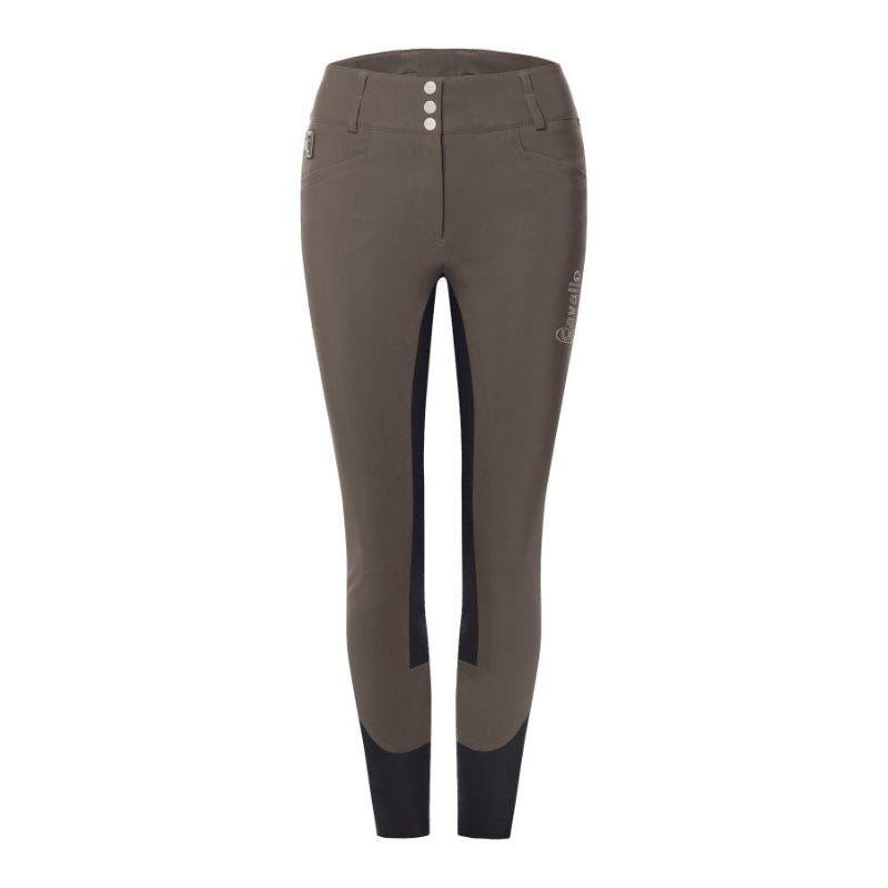 Ladies Cavalceline X Grip High Rise Breeches - Taupe