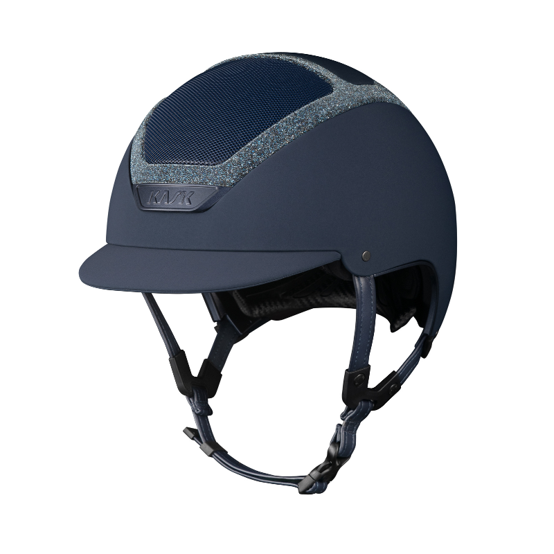 Dogma Chrome Swarovski Frame - Navy