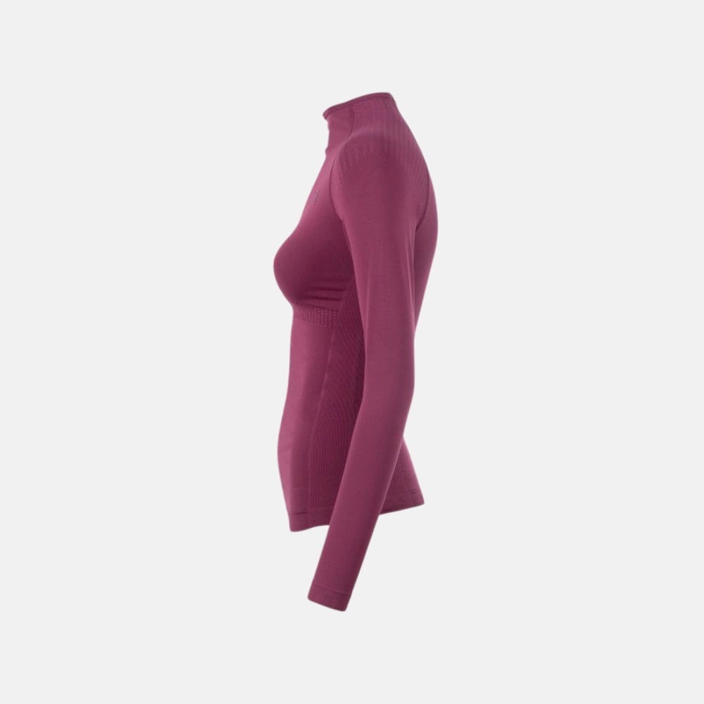 Ladies Emica Seemless Long Sleeve Training Top - Dusty Violet