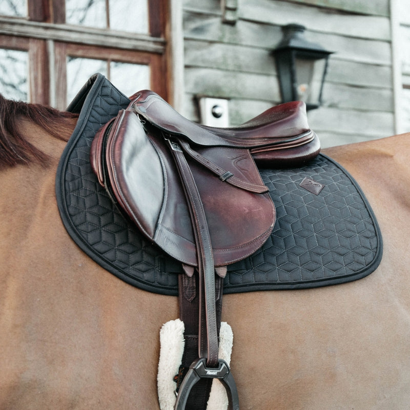 Classic Jumping Saddle Pad - Grey