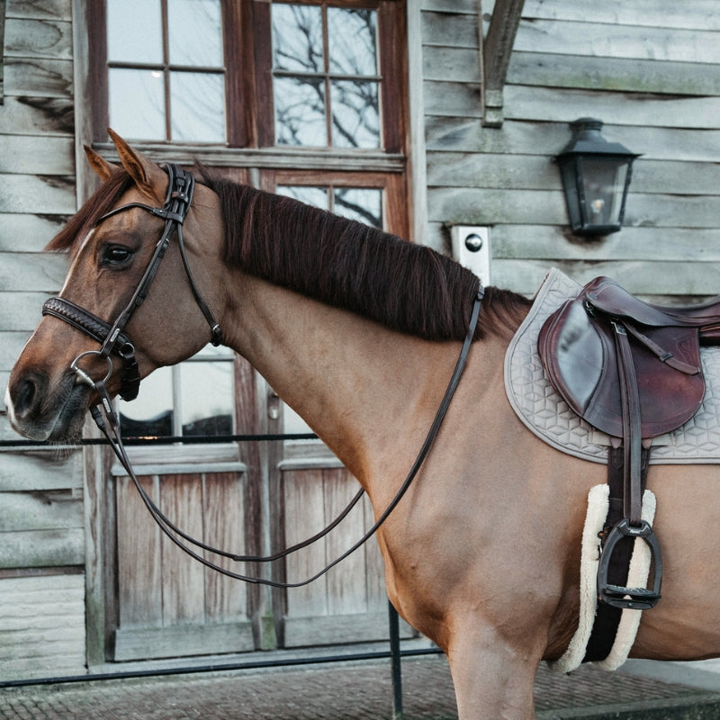 Classic Jumping Saddle Pad - Beige